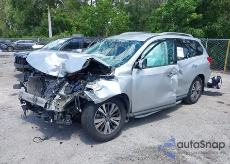 2018 Nissan Pathfinder Sv from USA, damaged, VIN 5N1DR2MN7JC676854